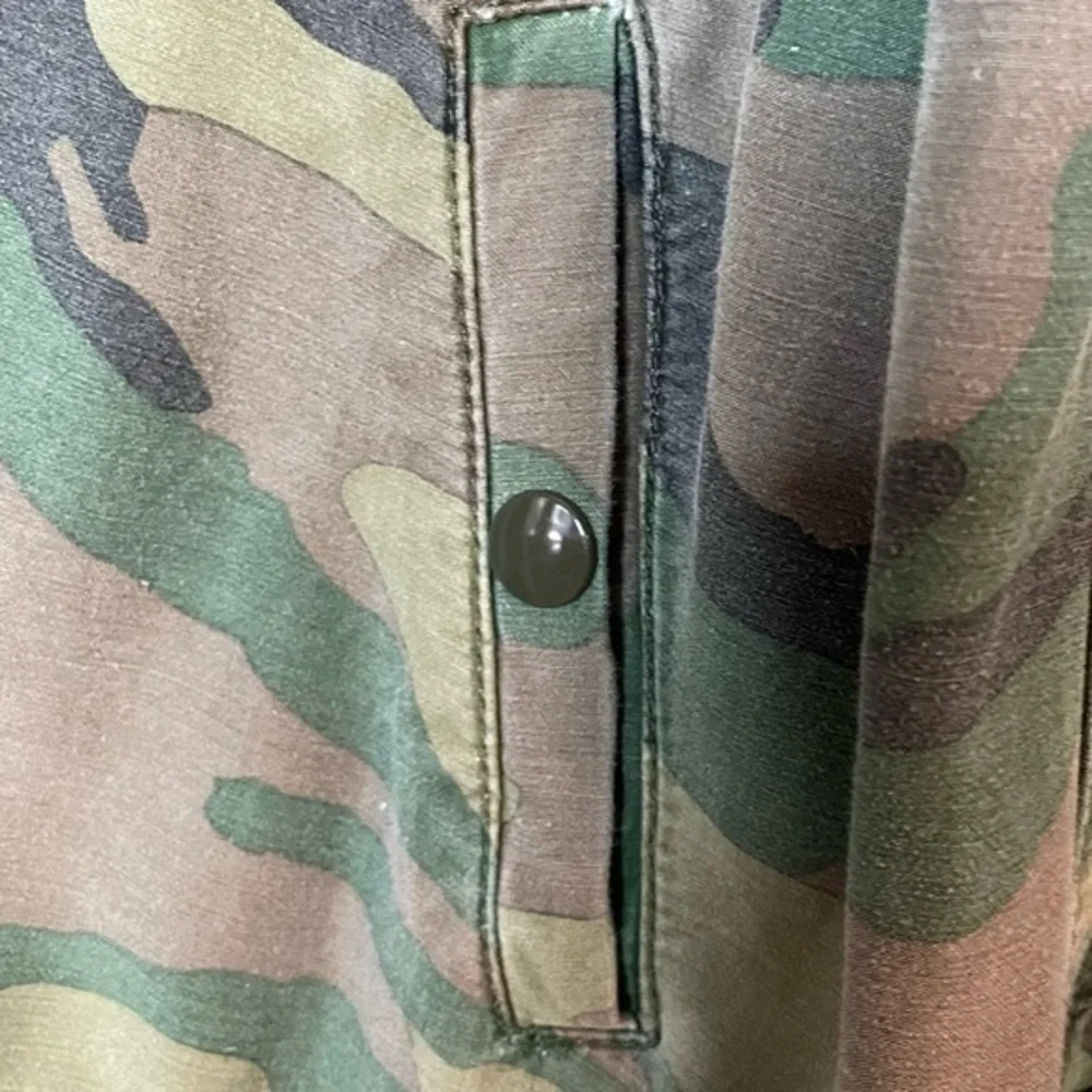 NLST S/S14 Camouflage Print Bomber Jacket Size Medium‎ Y2K